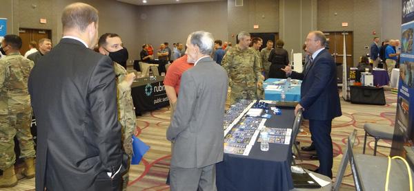 Participants take part in the FDAE Technology Expo in October.