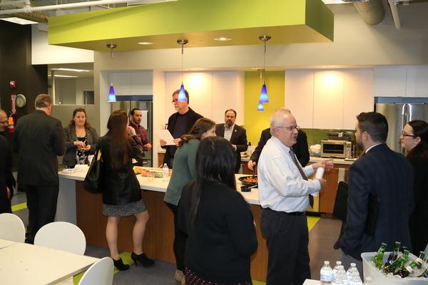Local businesses engage and network at the chapter's highly successful event in February.