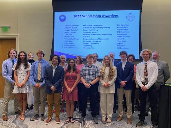 The chapter awards 11 scholarships totaling $30,000 in August 2022.