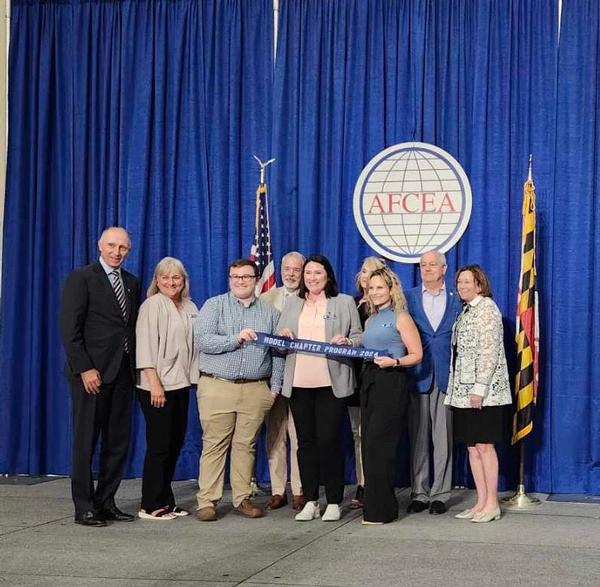 In June, the chapter receives the prestigious Model Chapter Award at TechNet Cyber 2024, hosted by AFCEA International.