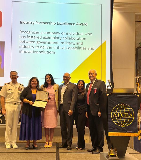 Hillary Boyce of Bafo Services earns the Industry Partner Excellence Award in July.