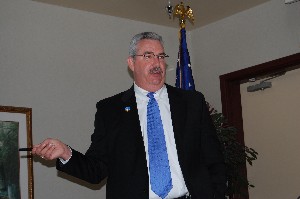 Stephan Davis, deputy manager of the Ares I-X Mission Management Office, Marshall Space Flight Center, Huntsville, Alabama, discussed the upcoming test flight of the Ares I-X at the July meeting.