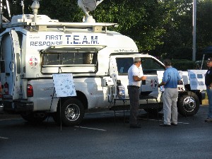 At the symposium in October, Quantum Research presents its First Response Tactical Emergency Asset Management (T.E.A.M.) exhibit.