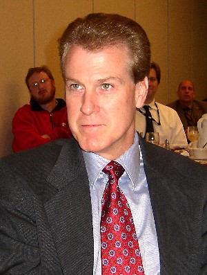 Ed Blalack, president, EnGenius Consulting Group, attends the November meeting as a new corporate member.