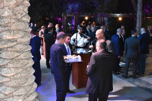 New members network at the inauguration reception at King Hussein Club in July.