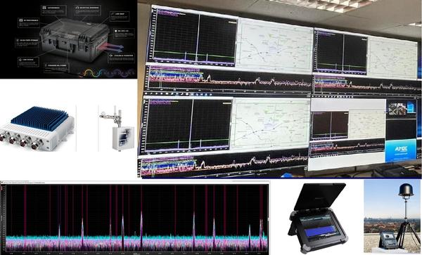 Electromagnetic Spectrum Visualization and Reporting System (EVRS) achieves electromagnetic superiority with real-time capability to sense, detect and report vulnerabilities to Spectrum Operations.