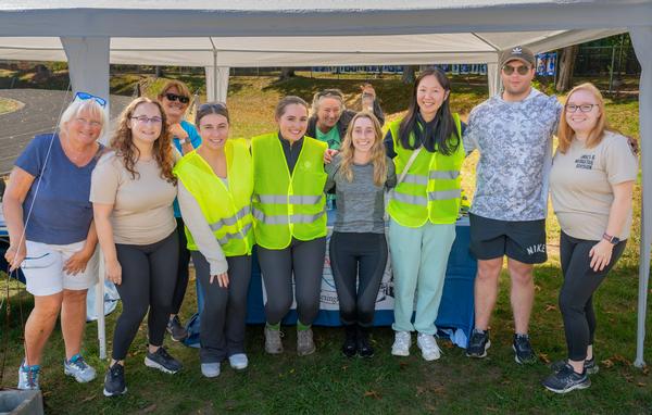 In October, the AFCEA Team prepares to Run for STEM.