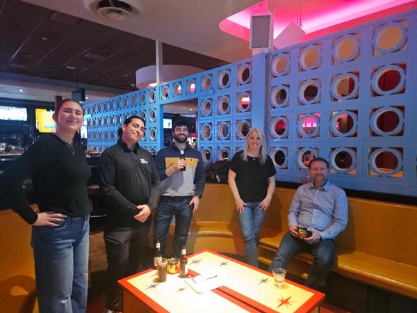 Emerging Leaders and guests enjoy the November event.