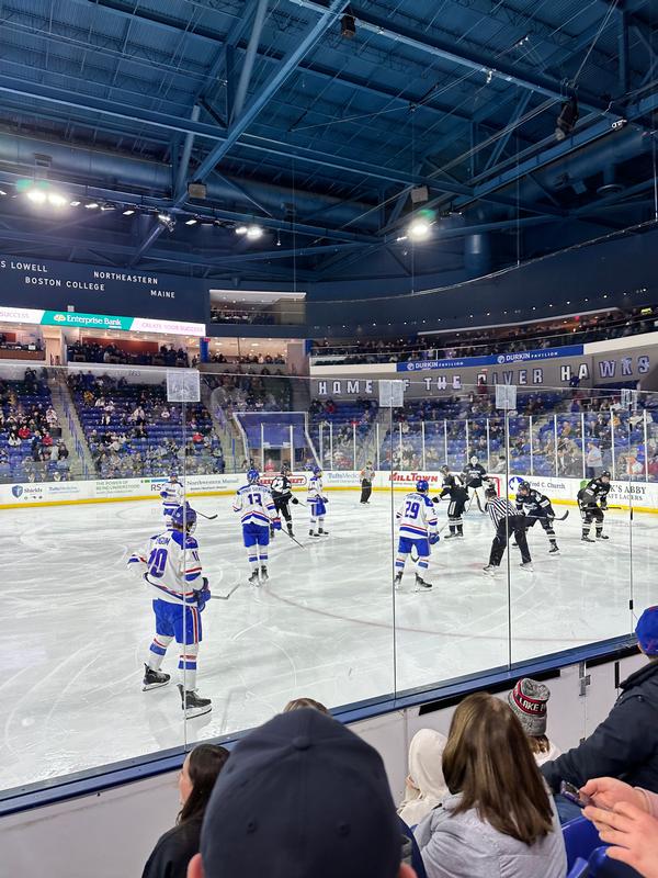 The chapter January event is a Hockey Social at the University of Massachusetts Lowell's Tsongas Center.