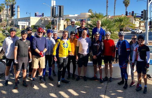 The chapter sponsors the Inaugural Cycling for STEM in Los Angeles.