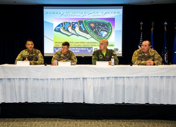 The Issues Facing the Warfighter panelists review their Position, Navigation and Timing (PNT) challenges in the field during the GPS Partnership Council held in May.