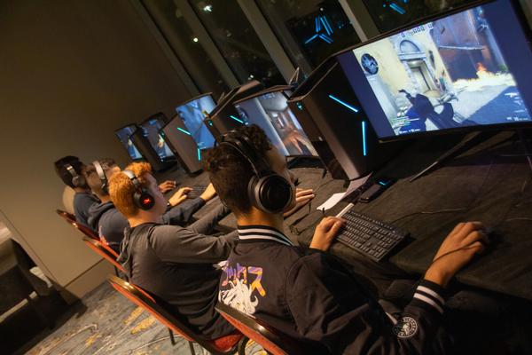 In August, competitors battle it out during Counter-Strike: Global Offensive 5v5 eSports tournament.