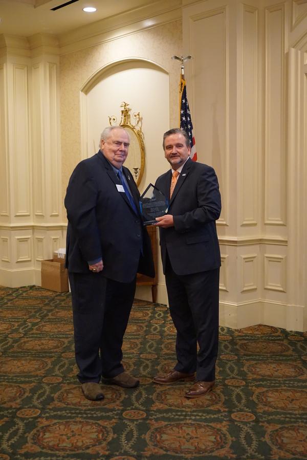 In November, Knott recognizes Chief Master Sgt. Tom Gwaltney, USAF (Ret.), for all his contributions to the Montgomery Chapter by naming the Chapter Young AFCEAN Award in his honor.