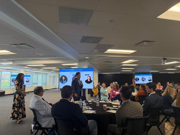 At the June event, mentor circles tackle meaningful discussion topics and share their perspectives, creating conversations that extend well beyond traditional networking.