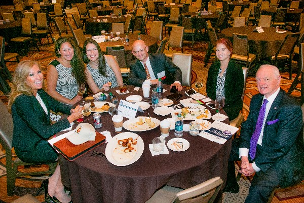 Members gather at the first event of the chapter season, Joint Warfighter IT Day, in September.