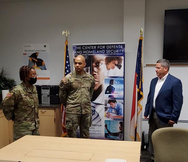 During the August event, the chapter awards scholarships to ROTC cadets and veterans.