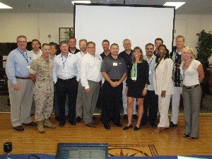 Chapter members attend the Enhance (it) Pacific Theater 2008 Technology Expo in October.