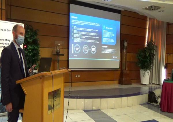 At the November event, Filippo Troiani, account manager, Hexagon, discusses the main applications of Hexagon technologies for defense
