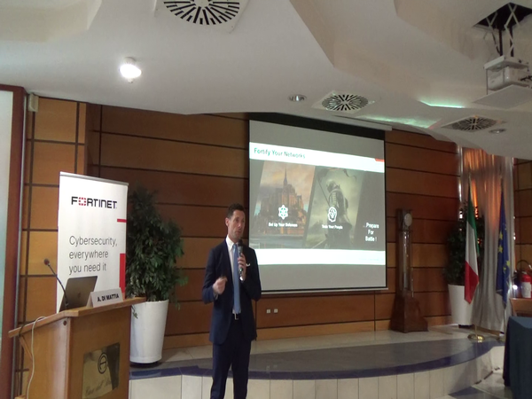 In October, Aldo Di Mattia, Senior Manager Systems Engineering, speaks at the conference organized by the chapter and Fortinet.