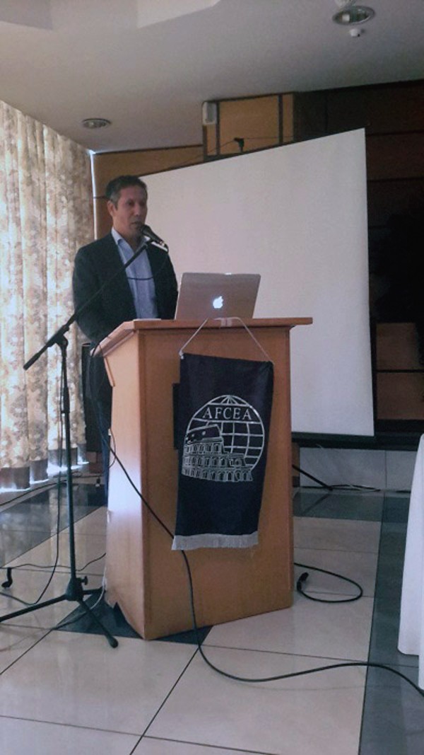 At the July conference on managing new cyberthreats, Elmouttahid Boubker, senior enterprise architect for Intel Security, shares insights on a solution called Security Connected Platform.