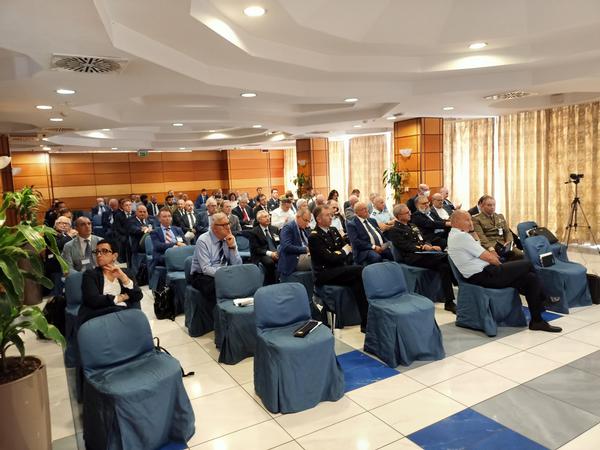 In September, members attend the chapter event focusing on hybrid conflict.