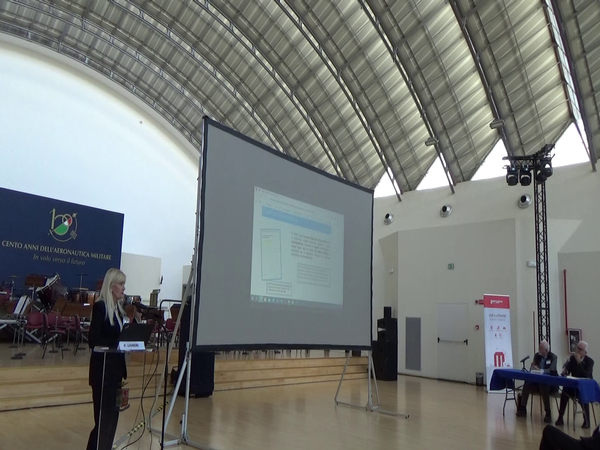 Patrizia Livreri, professor, CNIT-Lab RaSS, Pisa/Palermo University, presents at the November conference.