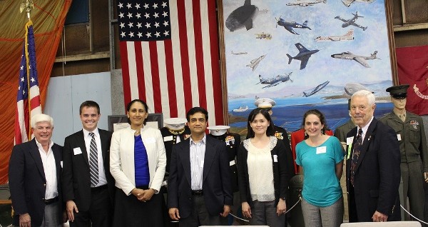 The chapter hosted a panel discussion on the topic of big data in May with (l-r) Bob Morehead, chapter president; Charles Burgoyne; Satya Narayan; Dr. Deven Kalra; Dr. Hsuanwei Michelle Chen; Dr. M. Windy McNerney; and Bob Landgraf, chapter member.