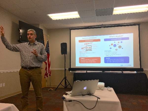 Matloff tells meeting attendees that traditional security tools look for signatures, but if the malware is new, it might be missed at the chapter's meeting in November. 
