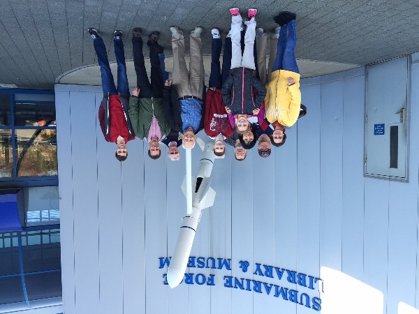 Chapter members visit the U.S. Naval Submarine Force Museum in November.