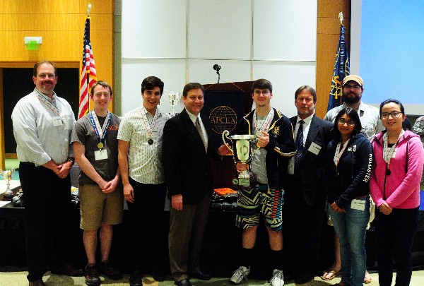 In April, Clemson University wins the Collegiate Division of the Palmetto Cyber Defense Competition.