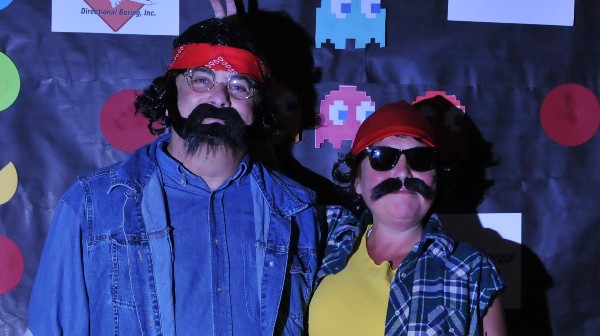At the 80s-themed fundraiser in July, Tony Orlando, chapter president, and wife Mahalla get into the spirit of the evening as Cheech and Chong.