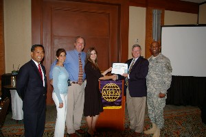 During the May awards ceremony, five scholarships of $5,000 each were awarded to outstanding South Florida high school students.