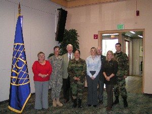 At the July luncheon, the 2007-2008 chapter executive board members were introduced and congratulated for their efforts throughout the year. 