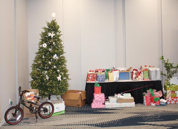 Each December, the chapter collaborates with Hope Children's Home to provide gifts for the children.