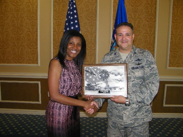 AFCEAN of the Month for June 2014 is Makeva Flowers, 2014 scholarship lead.