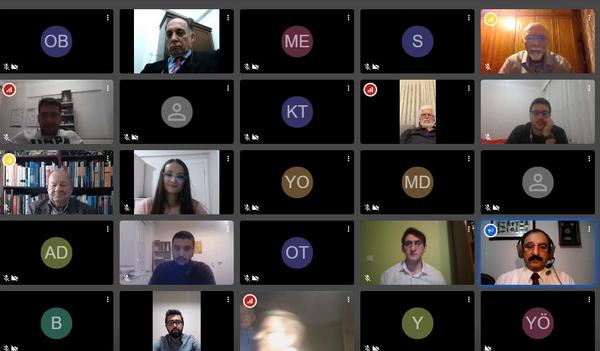 In November, members gather via video conference to celebrate the chapter's 31st anniversary.