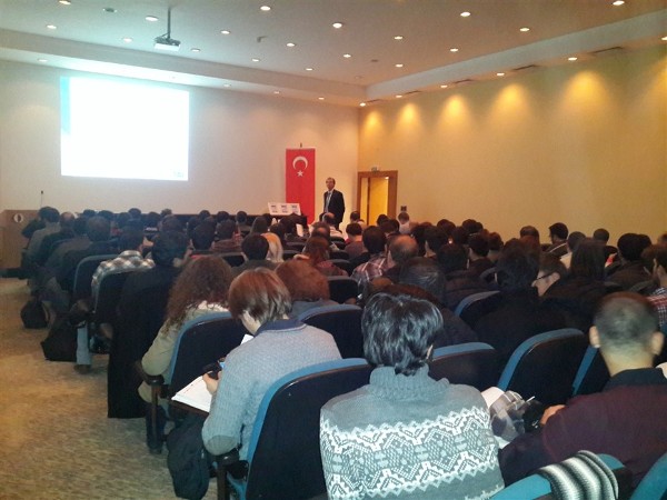 In November, attendees listen during a session of the TAI Aviation and Avionics Systems Seminar and Exposition.