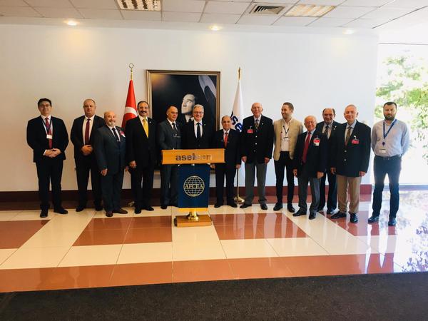 At the July event, AFCEA-EU representatives and chapter officers pose for a group photo.