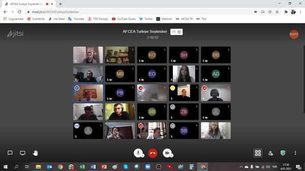 In January, video conference participants discuss why Turkiye should be a maritime nation.