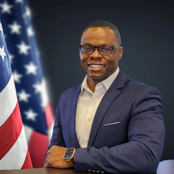 In October, Sileon Murray Sr. has a portrait taken as the new chapter president.