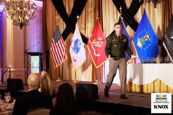 Lt. Gen. Paul T. Stanton delivers the keynote address at the May event.