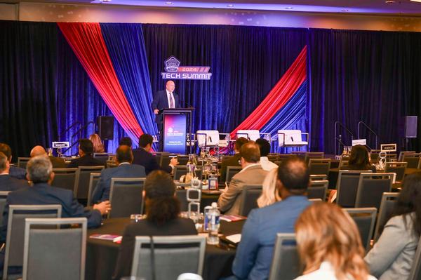 David McKeown, deputy Department of Defense (DoD) chief information officer for cybersecurity and DoD senior information security officer, gives the morning keynote for the October event.
