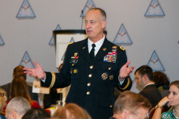 Gen. Lynn speaks about his first 90 days as the head of DISA at the November event.