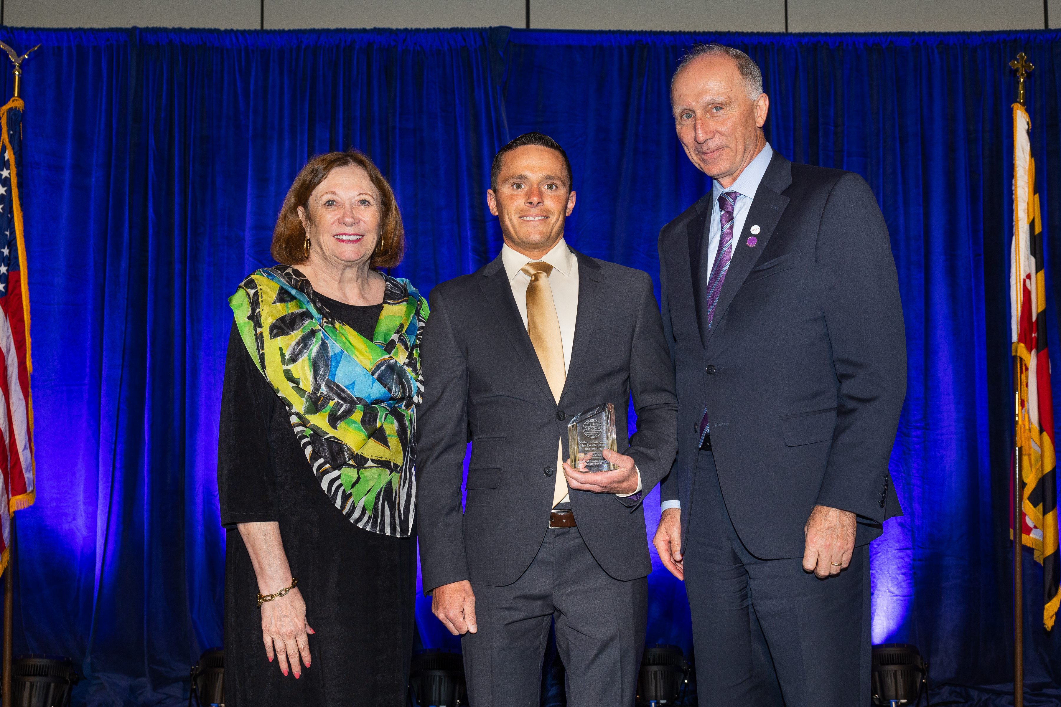 Derek Christianson, with Naval Information Warfare Center Pacific, is the 2023 Distinguished Award for Excellence in Engineering winner