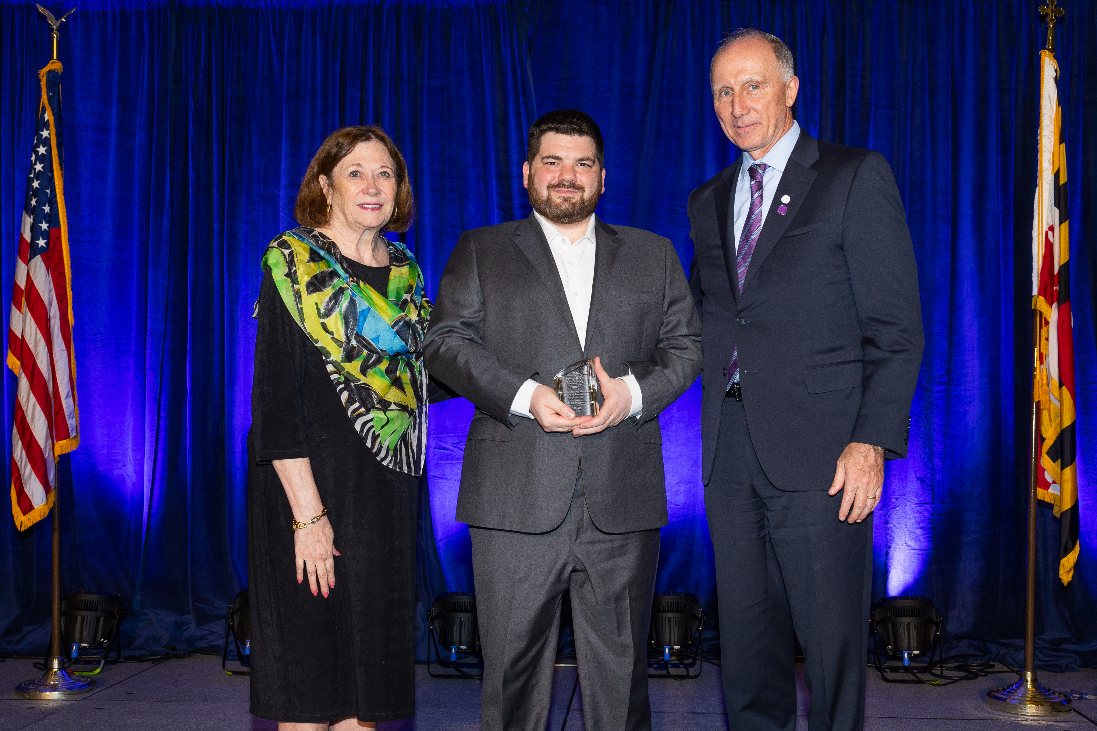 Michael Lowry, with QBE, LLC, is the 2023 Meritorious Rising Star Award for Achievement in Engineering winner.
