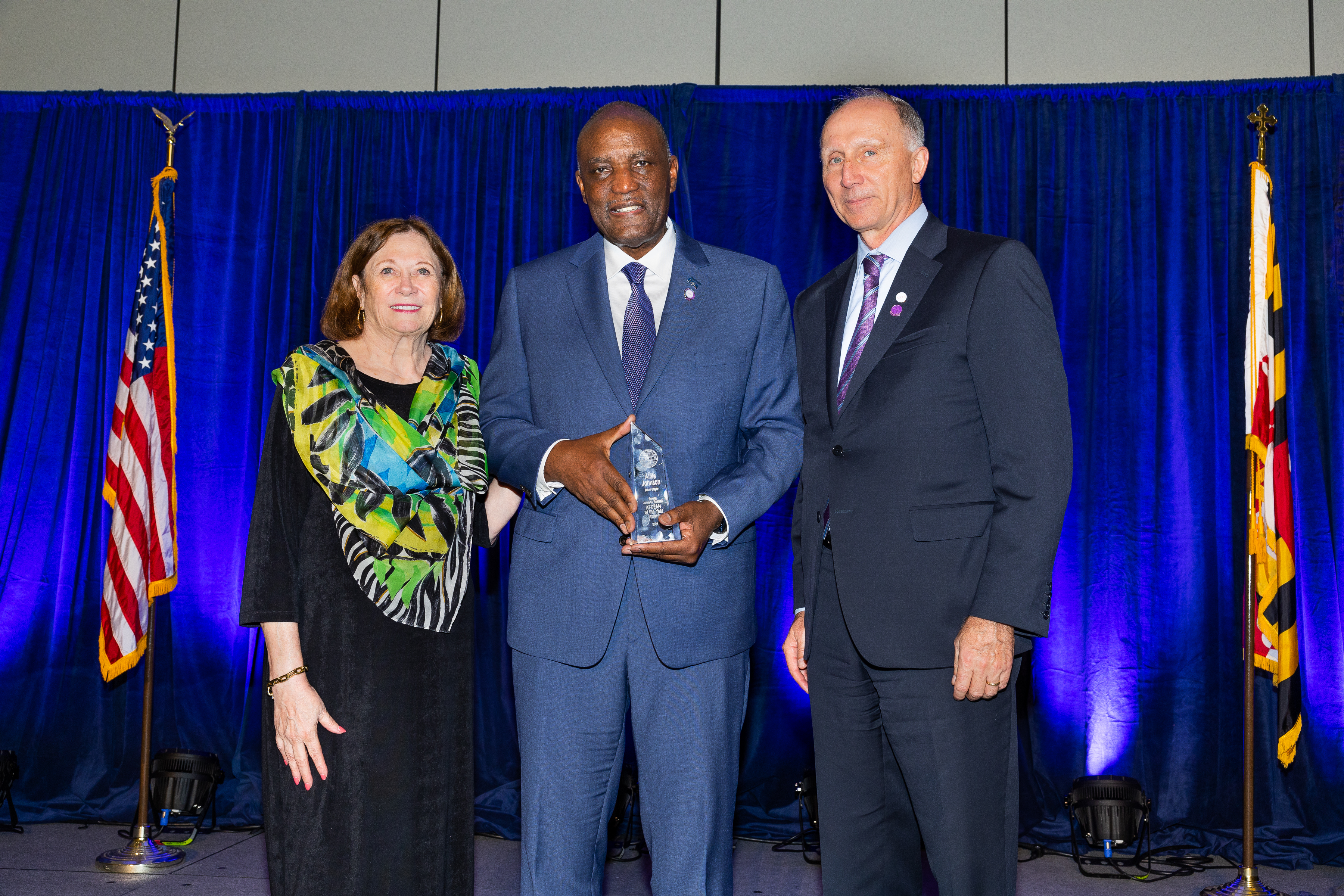 Alvie Johnson is winner of 2023 Rockwell AFCEAn of the Year Award