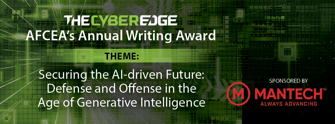 The Cyber Edge Writing Award Banner - 2026