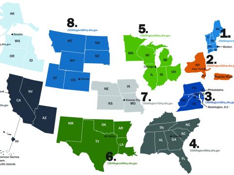 The cyber agency’s efforts to protect the United States have taken on a regional focus, with personnel placed in 10 offices around the nation meant to reach small towns and small businesses as well as larger cities and companies.