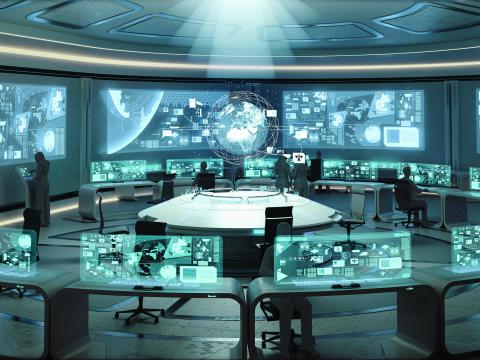 The Air Force is examining how humans make decisions while performing command and control and battle management functions. Their premise is that adding computers to automate some of those functions will advance decision-making. Credit: i3D/Shutterstock