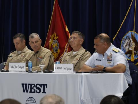 Panelists at WEST 2024 discuss allies and capabilities.